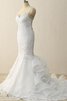 Vestido de Novia en Encaje y Organza y Satén de Botón de Cremallera - 4
