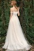 Halle Garten Charmant Glamouröses Brautkleid mit Knöpfen - 3