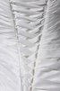 A-Line Gericht Schleppe gerüschtes attraktives schick Brautkleid mit Rücken Schnürung - 5