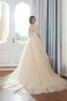 Robe de mariée de traîne moyenne populaire brodé intemporel majestueux - 2