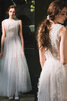 Modesto Vestido de Novia de Cremallera de Emocionante - 2