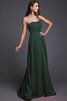 Abito da Damigella Principessa in Chiffon A-Line Cerniera Naturale - 9