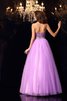 Duchesse-Linie Paillettenbesetztes Reißverschluss Ärmelloses Bodenlanges Quinceanera Kleid - 2