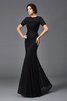 Abito mamma Sposa Tubino in Raso Satin Elastico Naturale in Pizzo decorato - 4