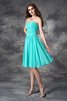 Normale Taille Chiffon A Linie Prinzessin Abiballkleid mit Herz-Ausschnitt - 5