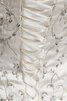 Ärmellos trägerlos klassisches romantisches Brautkleid mit Pailletten mit Herz-Ausschnitt - 5