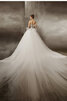 Abito da sposa adorabile oscillare principessa naturale a chiesa a sala - 2