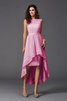 Normale Taille Reißverschluss Prinzessin A Linie Brautjungfernkleid mit Schleife - 22