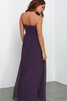 Abito da Damigella in Chiffon Elegante Lungo A-Line senza spalline - 18