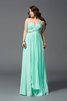 Robe de bal formelle longue de princesse a-ligne lache - 5