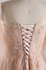 Abito da sposa a terra classico sexy splendido allacciato particolare - 5