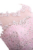 Abito da Cocktail retro Cuore con paillette Pudica con Perla in pizzo convenzionale - 4