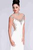 Robe de bal luxueux romantique avec manche courte elevé de fourreau - 2