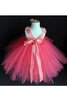 Robe de cortège enfant plissage de tour de ceinture empire de lotus textile en tulle ceinture - 3