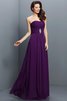 Chiffon Prinzessin Empire Taille A Linie Reißverschluss Brautjungfernkleid - 13