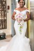 Robe de mariée decoration en fleur salle interne brillant d'epaule ecrite vintage - 2