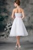 Robe douce seize en organza a-ligne avec sans manches de bustier - 6