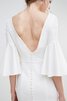 Bateau Chiffon lockeres tiefer V-Ausschnitt bodenlanges Elegantes Brautjungfernkleid - 2