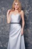 Moderno Vestido de Dama de Honor de Espalda Descubierta de Criss Cross con Cintas - 4