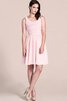 Robe demoiselle d'honneur luxueux nature chic ligne a ruché - 1