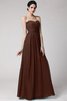 Robe demoiselle d'honneur plissage longue au drapée fermeutre eclair de fourreau - 6