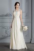Abito da Sposa A Terra Principessa Senza Maniche Semplice A-Line - 5