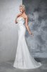 Herz-Ausschnitt Normale Taille Anständiges Extravagantes Brautkleid aus Satin - 5