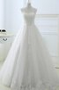 Abito da Sposa Cuore a Chiesa in pizzo Senza Maniche stravagante Lungo - 1
