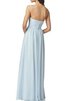 Robe demoiselle d'honneur ruché a-ligne avec chiffon - 2