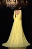 Glamouroso&Dramatico Vestido de Noche de Sin mangas de Escote de Tirantes Espaguetis - 2