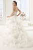 Halle Reißverschluss anständiges bodenlanges luxus Brautkleid mit Blume - 2