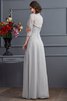 Reißverschluss Normale Taille Ärmelloses Anständiges Brautmutterkleid mit Jacke - 2