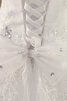Robe de mariée intemporel elégant de mode de bal de traîne longue avec sans manches - 5