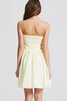 Abito Laurea Senza Maniche Cuore con Perline mini in Chiffon - 2