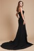 Ärmelloses Chiffon Natürliche Taile Anständiges Abendkleid mit Herz-Ausschnitt - 2