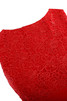 Abito da Damigella Naturale Pudica Principessa Moderno in Chiffon Senza Maniche favola - 3