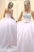 Abito da Sera Lungo Cuore in Tulle Ball Gown Medievale - 1