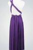 Robe demoiselle d'honneur décontracté plissage manche nulle - 2