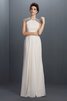 Reißverschluss Prinzessin Ärmelloses A Linie Bodenlanges Ballkleid - 1