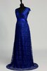 Abito da Ballo sogno in Pizzo moda Semplice A-Line con Fusciacca - 9