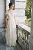 Robe de mariée attirent avec sans manches epaule nue fermeutre eclair croisade - 1
