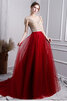 Gute Qualität Normale Taille Ausgefallenes Exklusive Ballkleid mit V-Ausschnitt - 3