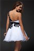 Organza Ärmelloses Reißverschluss Empire Taille Cocktailkleid mit Hoher Tailler - 2