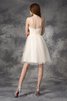 Reißverschluss Prinzessin A Linie Formelles Cocktailkleid mit Herz-Ausschnitt - 2