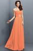 Chiffon Prinzessin Empire Taille A Linie Reißverschluss Brautjungfernkleid - 20