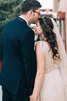 Robe de mariée charme décolleté dans le dos a-ligne salle interne ruché - 3