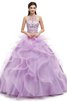 Robe de quinceanera avec perle de princesse dénudé énergique solennel - 1