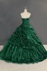 Duchesse-Linie Zart Anständiges Bodenlanges Quinceanera Kleid mit Rüschen - 3