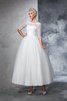 Robe de mariée longue intemporel manche nulle arrivée au cheville de mode de bal - 1