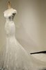 Spitze normale Taille Halle Dom sittsames modisches Brautkleid - 1